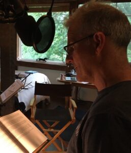 L.J. Ganser, Voice Actor in the making of the audiobook, "The Adventures of Ossie Osprey"